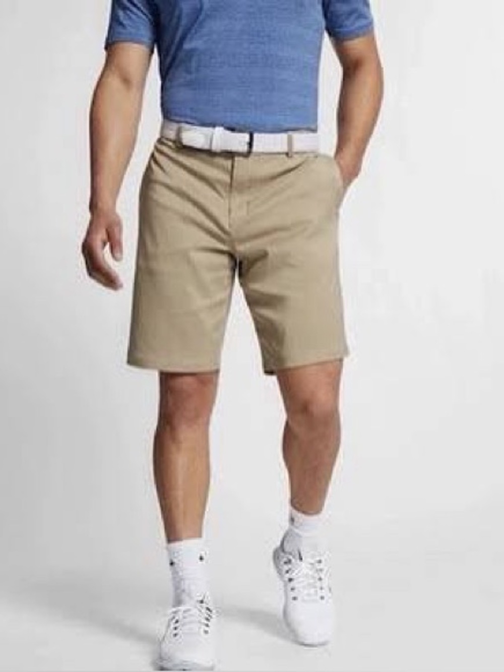 NEW Nike Men's Flex Core Golf Shorts KHAKI 32 Waist